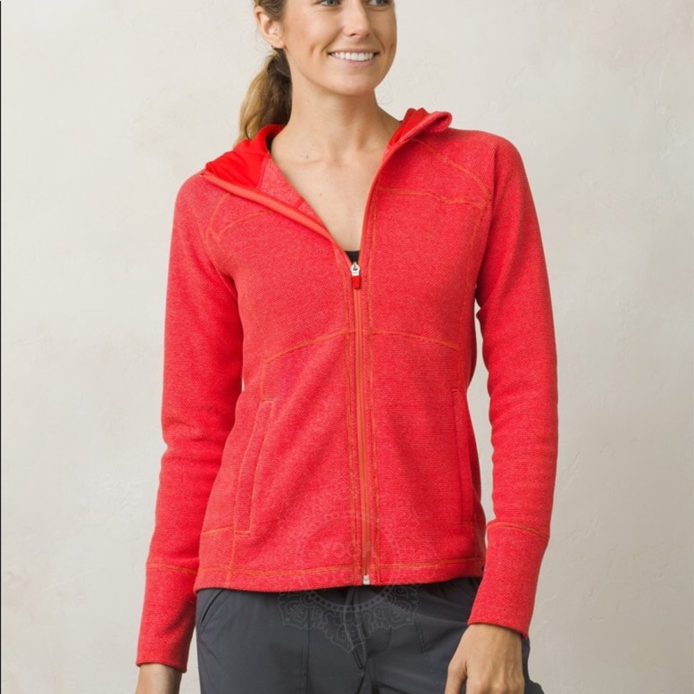 PrAna zip front jacket